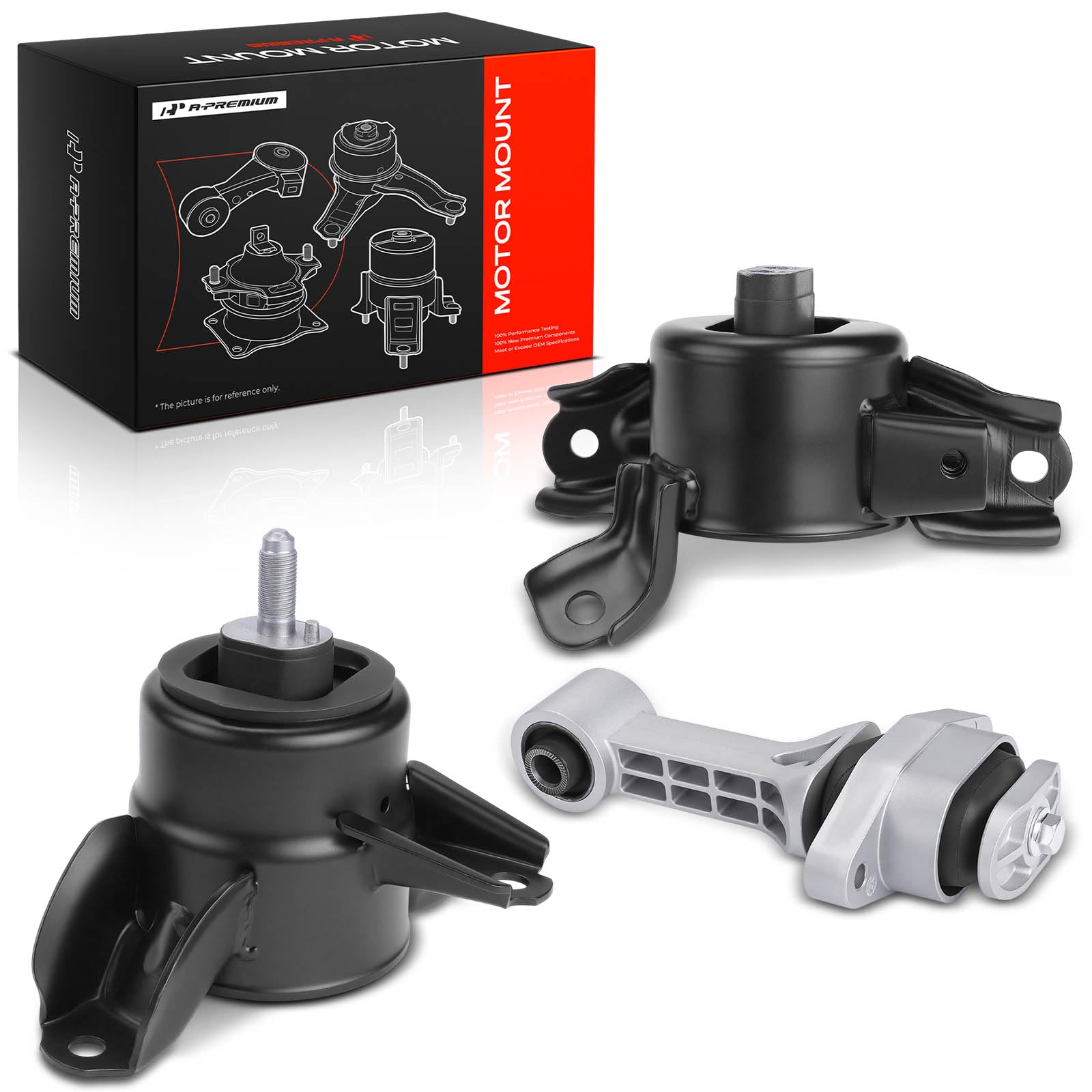 A-Premium front right motor mount showing durable construction and improved engine stability