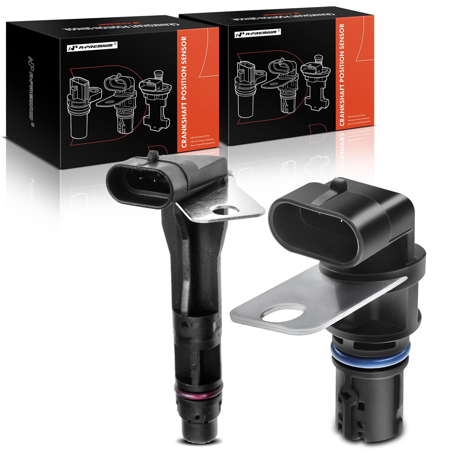A-Premium sensors 2-pack front view showing both parts and packaging for easy identification