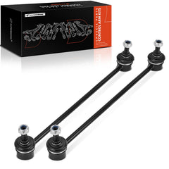 A-Premium front view of sway bar link showing fitment and clean finish benefits