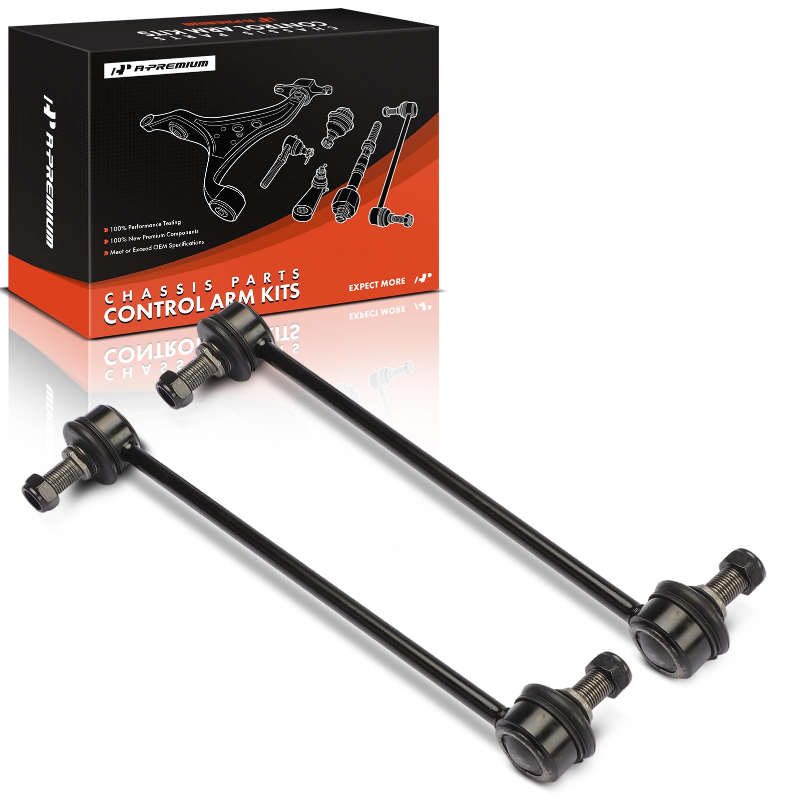 A-Premium on-road lifestyle shot showing smoother cornering benefit