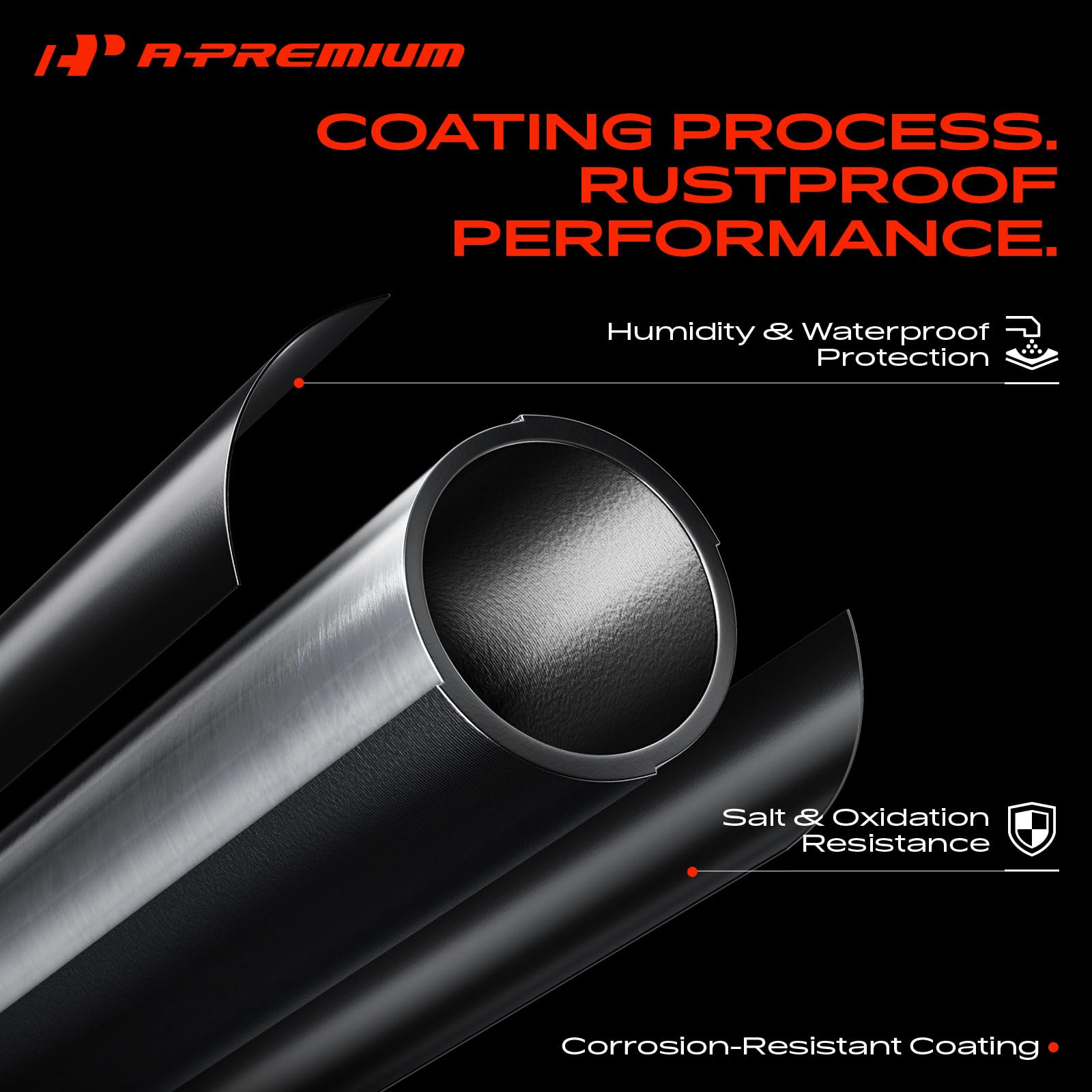 A-Premium packaged parts and accessories ready for installation