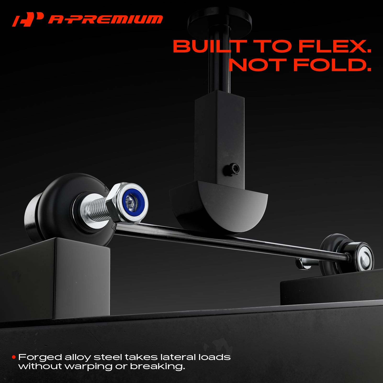 A-Premium side profile showing dimensions and direct-fit scale