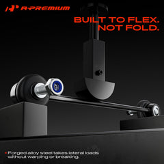 A-Premium side profile showing dimensions and direct-fit scale