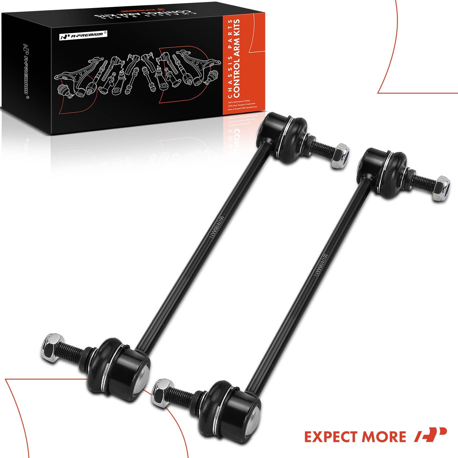 A-Premium product label showing vehicle fitment list to confirm compatibility quickly