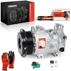 A-Premium front view of compressor showing complete assembly and easy replacement benefit