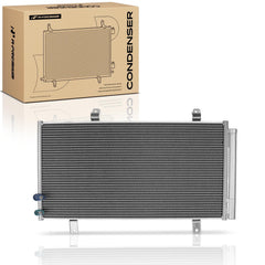A-Premium condenser front view showing full core for reliable cooling