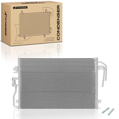 A-Premium front view condenser showing complete replacement and reliable fit