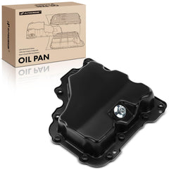 A-Premium front view oil pan showing correct fitment and durability