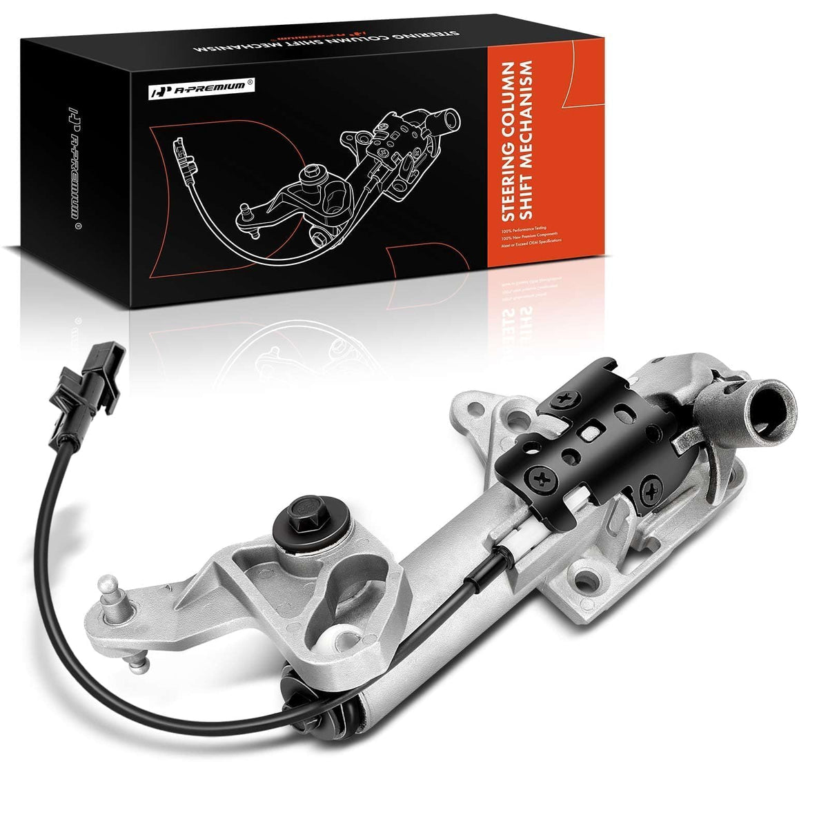 A-Premium front view of shift mechanism showing direct-fit benefit