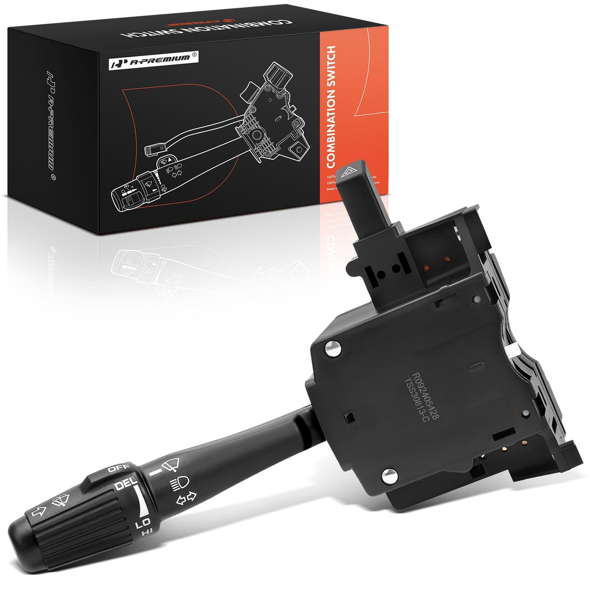 A-Premium front view of switch showing lever and controls for easy replacement