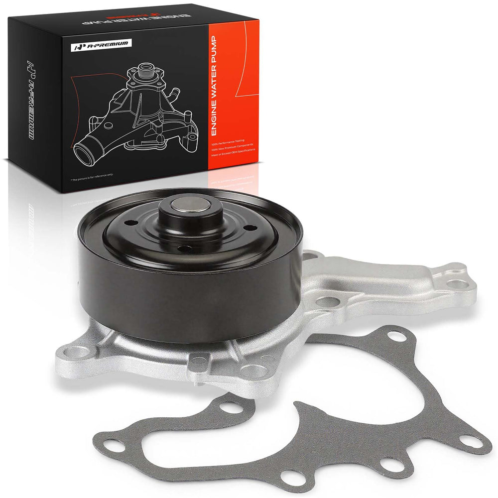 A-Premium front view water pump showing fit and finish for direct replacement