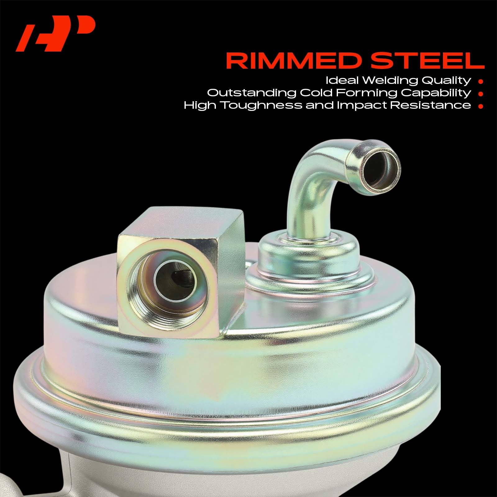 A-Premium pump installed on engine block demonstrating correct direct replacement