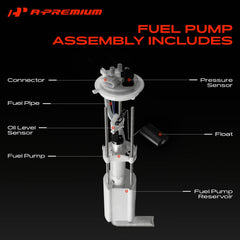 A-Premium detail of built-in pressure sensor offering accurate fuel system feedback benefit