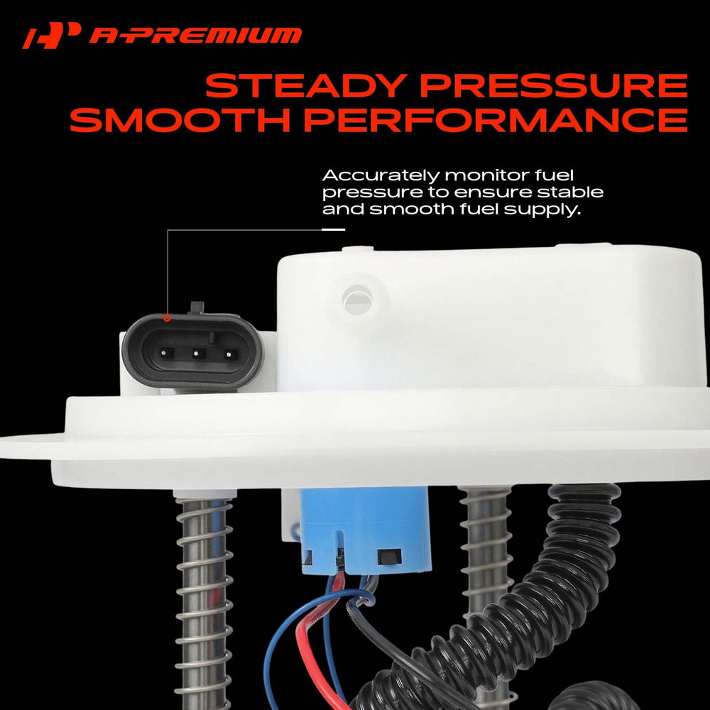 A-Premium side profile showing mounting flange and label for correct model matching benefit