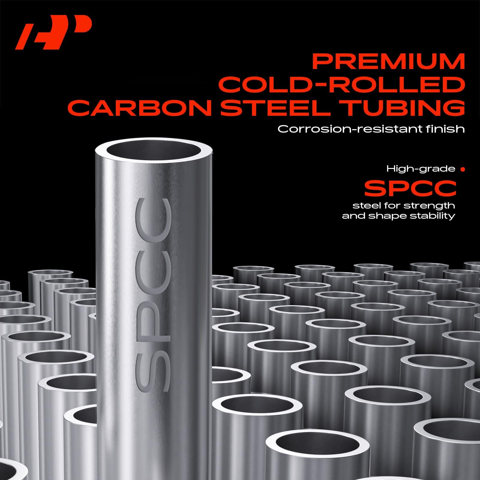 A-Premium galvanized tube cross-section illustrating reinforced core and corrosion resistance