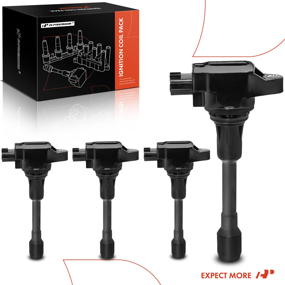 A-Premium coils on workshop bench in garage setting showing ready-to-install kit