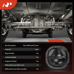 A-Premium gasket and bolt layout ready for install, ensuring a tight, leak-resistant seal