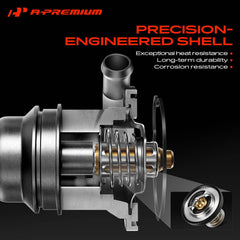 A-Premium gasket and thermostat included for quicker, correct installation