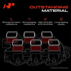 A-Premium gasket profile edge showing seal geometry for leak prevention