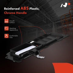 A-Premium black housing texture emphasizes durable plastic and corrosion resistance