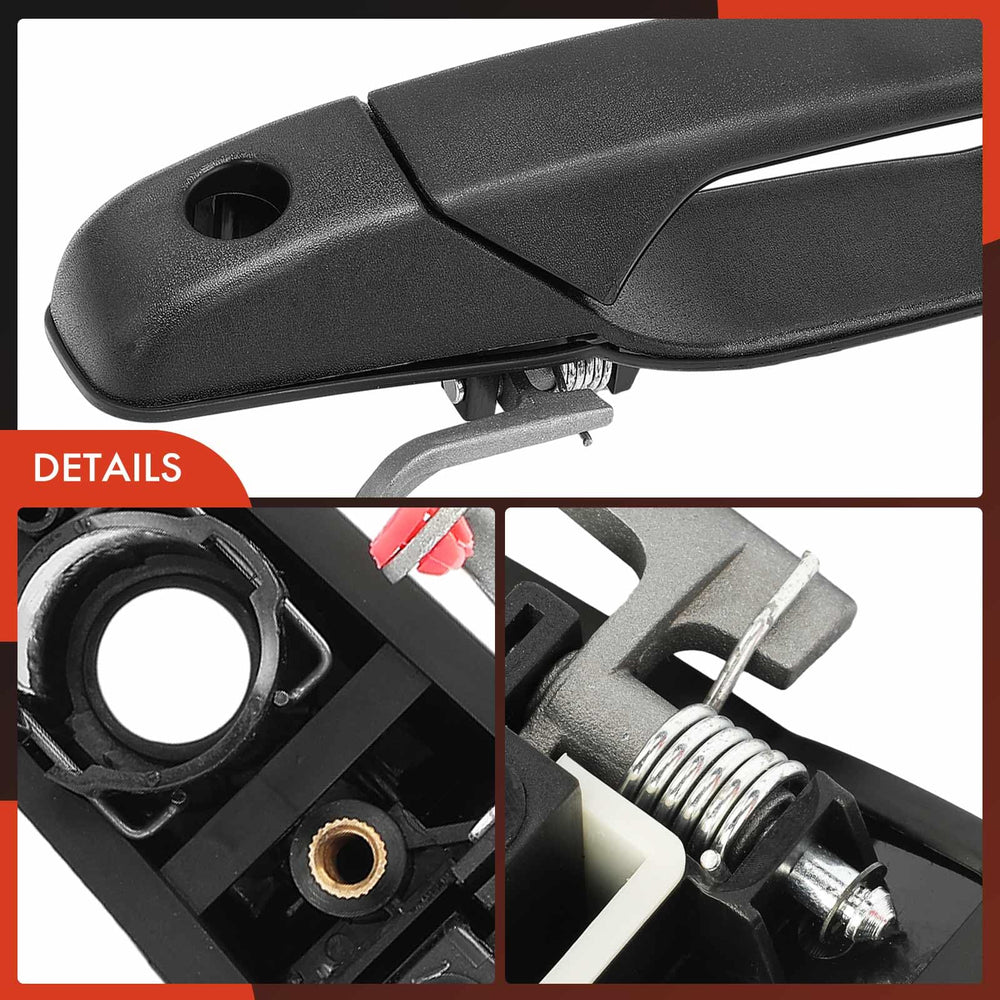A-Premium handle installed on truck door showing restored function benefit