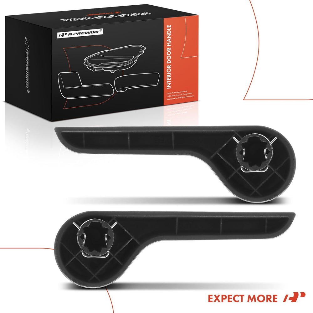A-Premium in-vehicle shot showing handle matching interior aesthetic