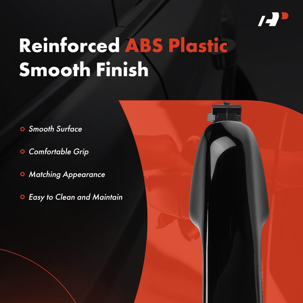 A-Premium handle mounted on door demonstrating direct-fit replacement benefit