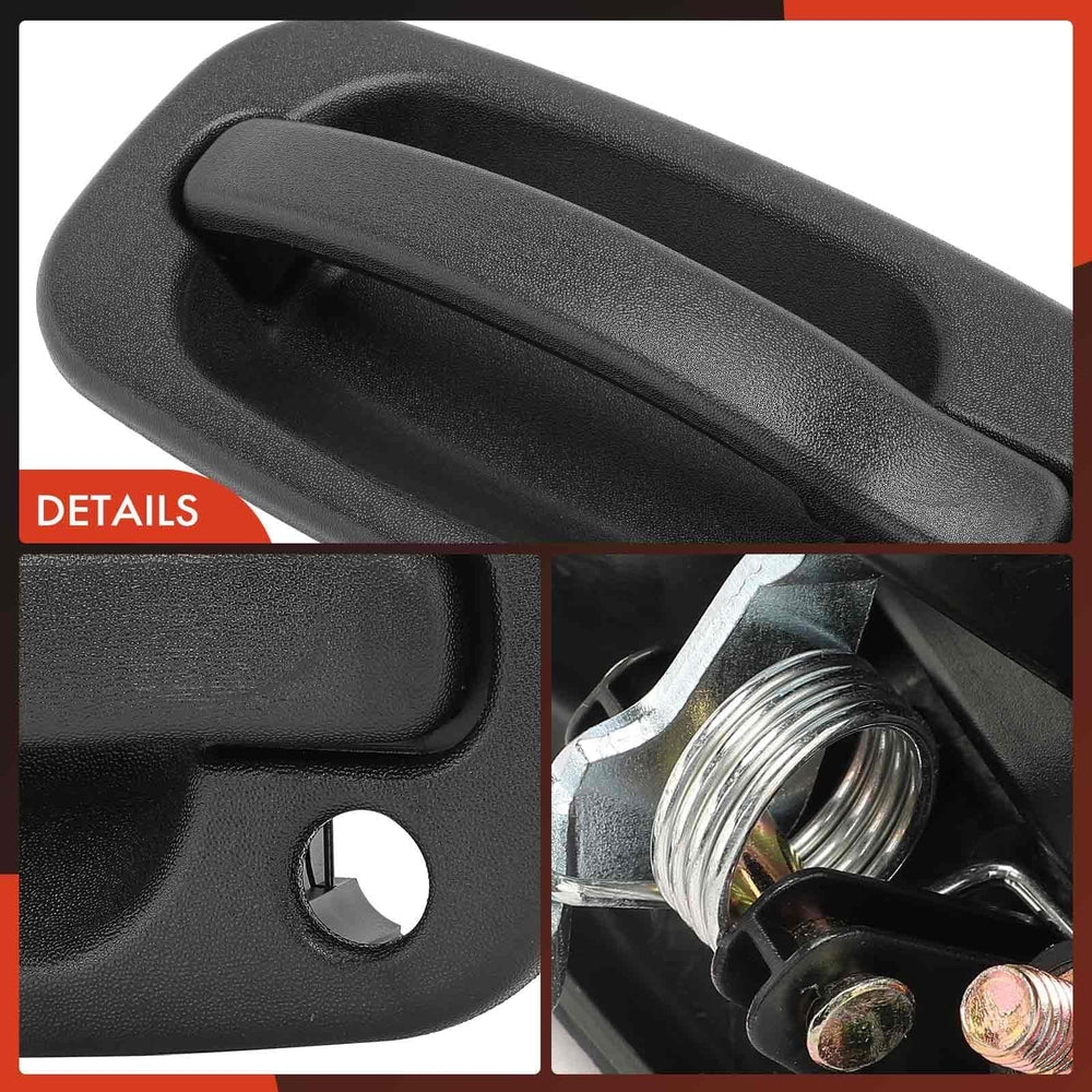 A-Premium handle next to ruler showing scale and correct dimensions for fitment