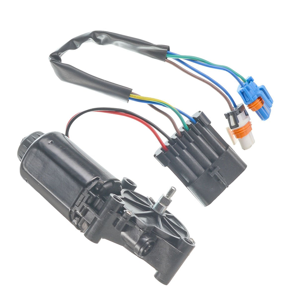 A-Premium motor installed on Corvette headlight assembly demonstrating correct alignment benefit