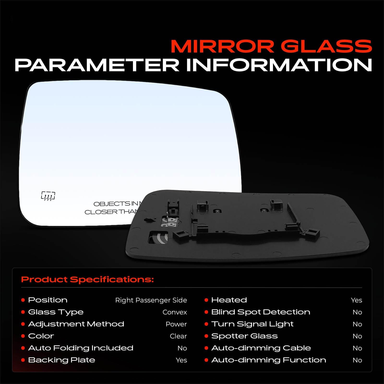 A-Premium heated element close-up showing integrated defrost wiring benefit