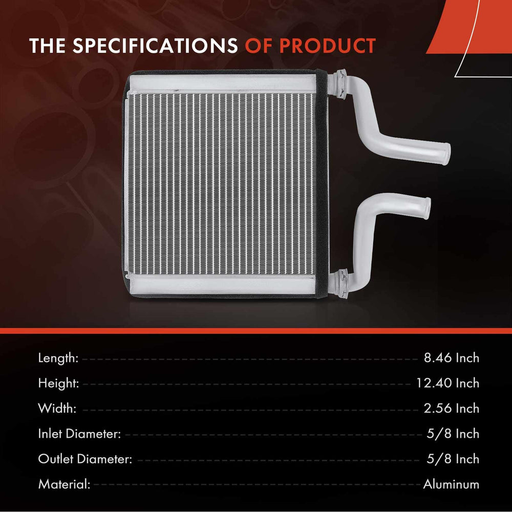 A-Premium inlet and outlet tube ports showing 5/8" connections for secure hoses