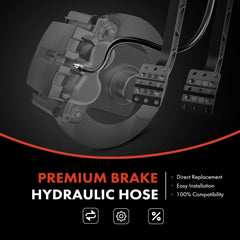 A-Premium hose connector detail displaying factory-style fittings for leak prevention