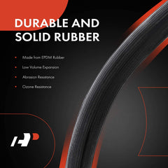 A-Premium EPDM rubber surface detail showing flexibility and fluid resistance