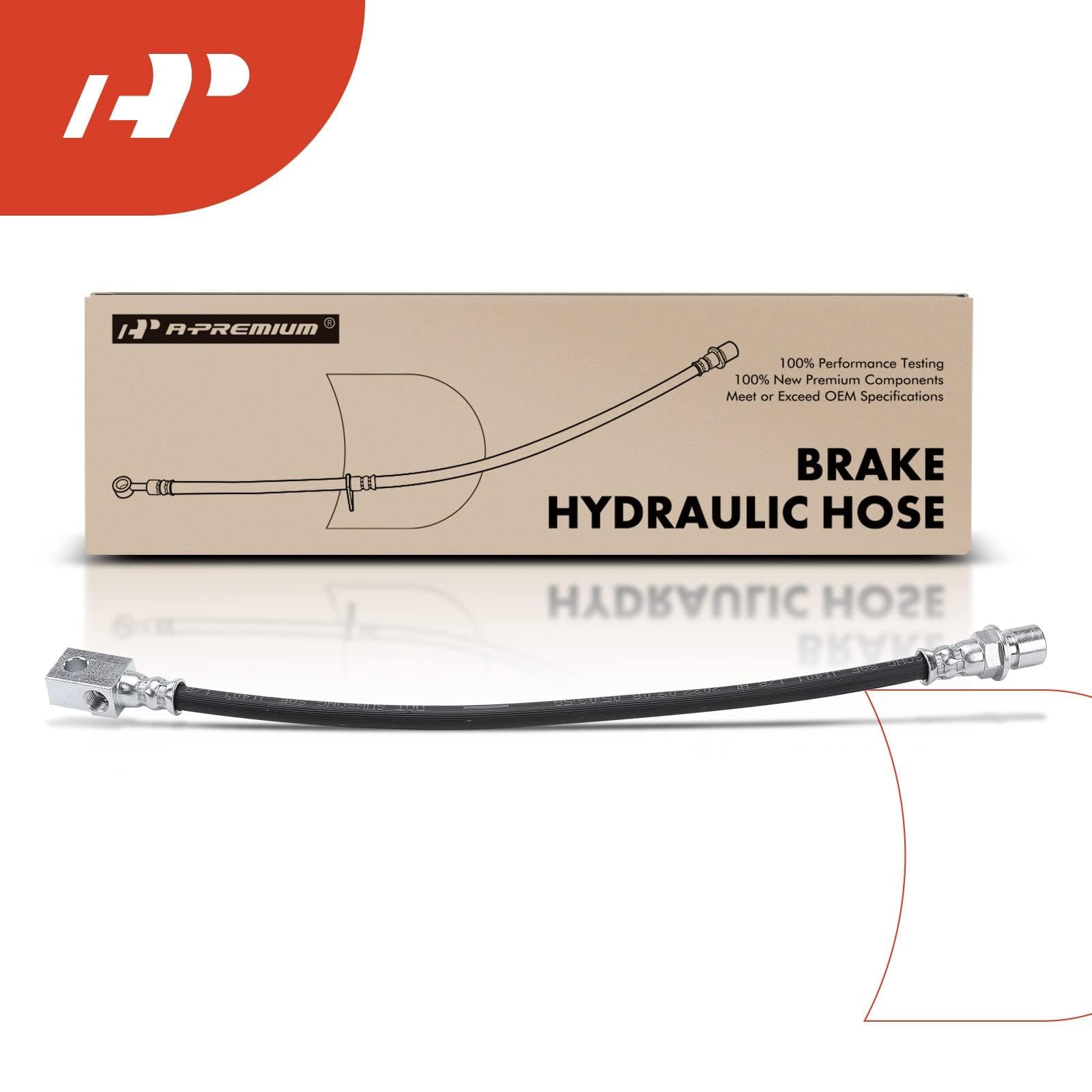 A-Premium hose on workbench during installation showing straightforward swap