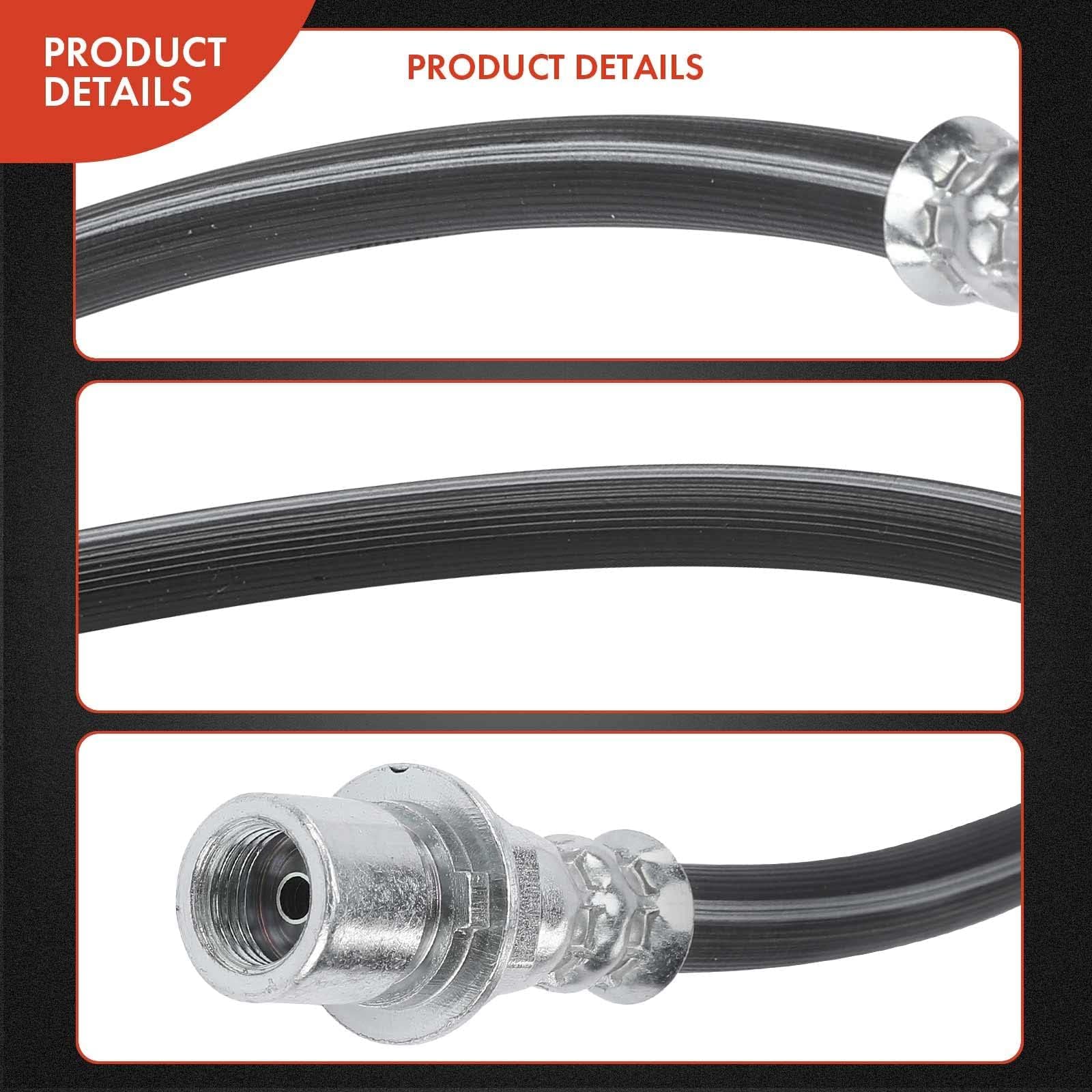 A-Premium hose installed under vehicle demonstrating correct routing and clearance