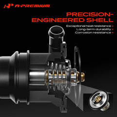 A-Premium sensor port detail illustrating easy sensor installation
