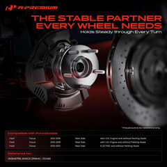A-Premium close-up of bearing seal highlighting pre-greased protection and durability