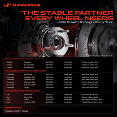 A-Premium close-up of bearing and seal preventing grease leaks and noise