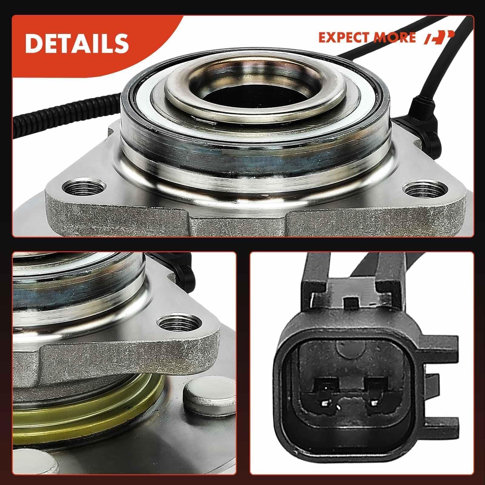 A-Premium hub installed on Ram 1500 front showing restored performance