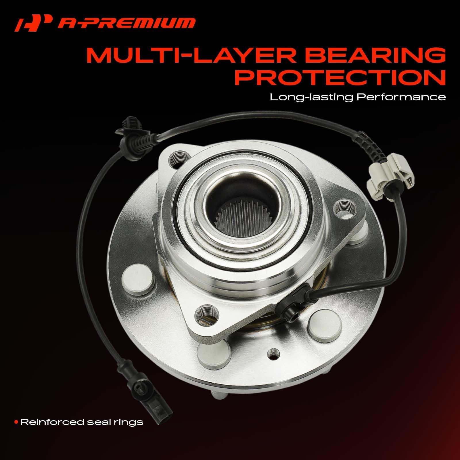 A-Premium CV axle spline close-up ensuring secure torque transfer