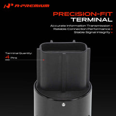A-Premium valve port and mounting holes detail for accurate installation