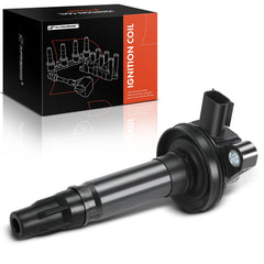 A-Premium ignition coil front view showing compact direct-fit design and reliability
