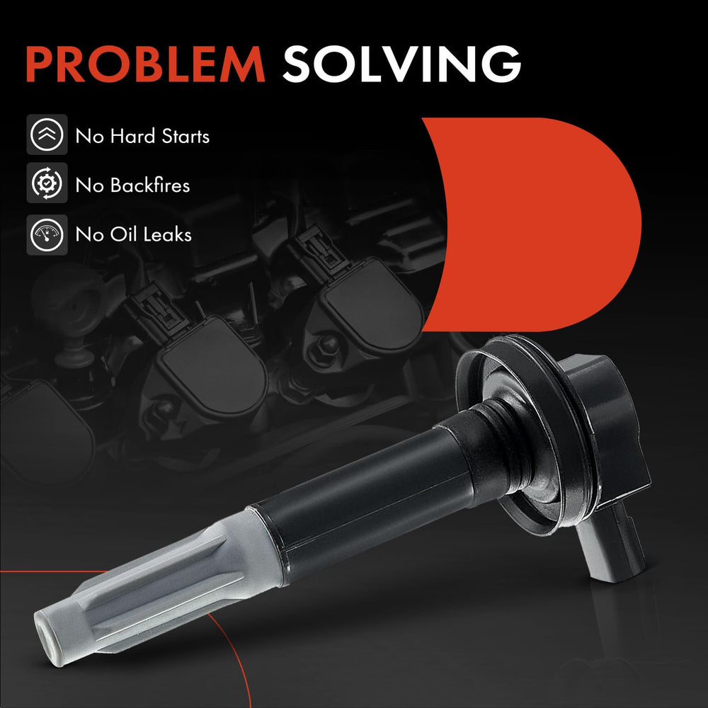 A-Premium coil installed in Ford engine bay improving engine reliability