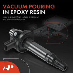 A-Premium ignition coil mounting base closeup displaying corrosion-resistant finish
