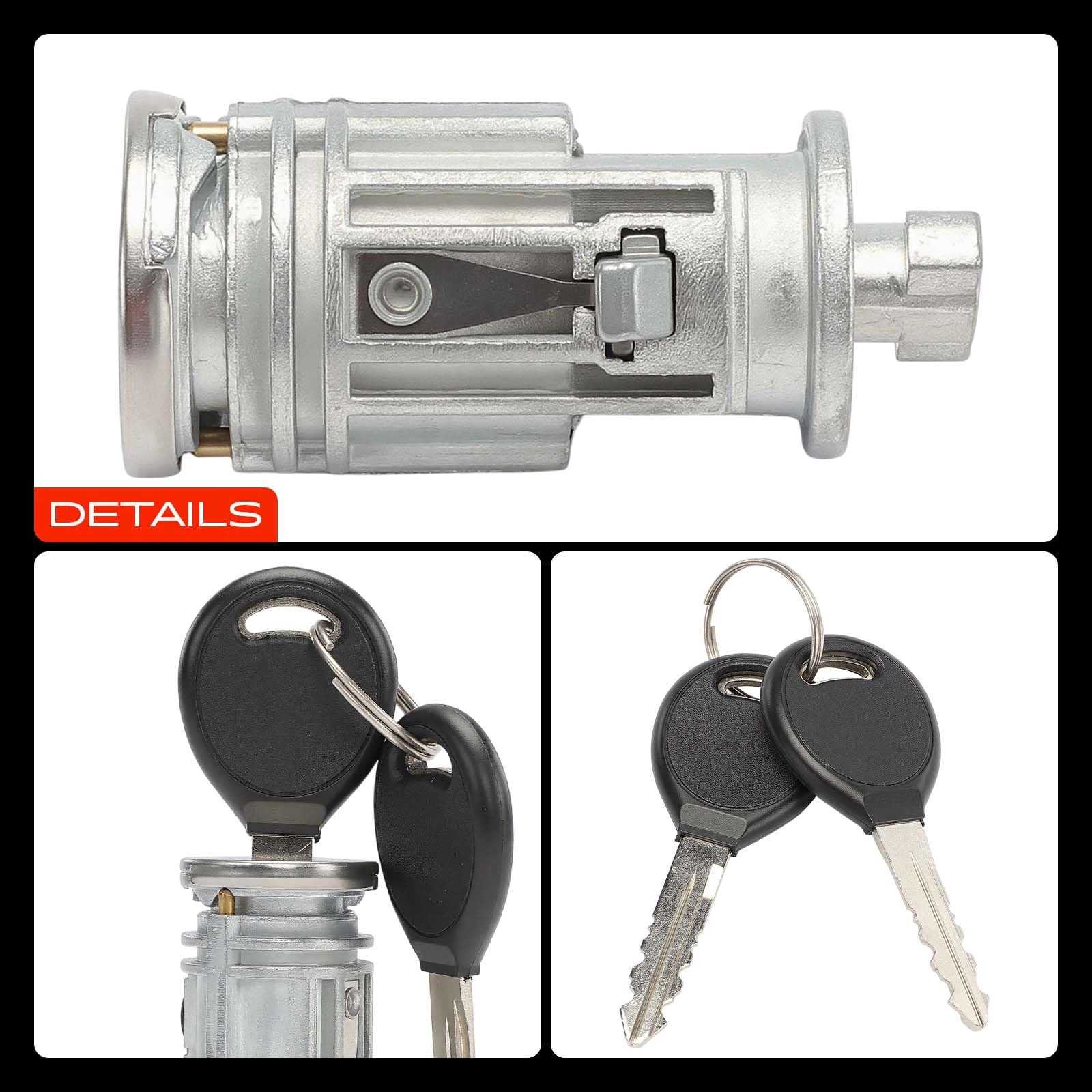 A-Premium ignition cylinder packaging with warranty card for confidence