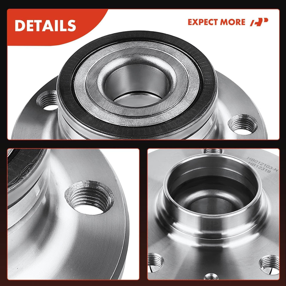 A-Premium hub installation on lift in workshop illustrating professional fitment
