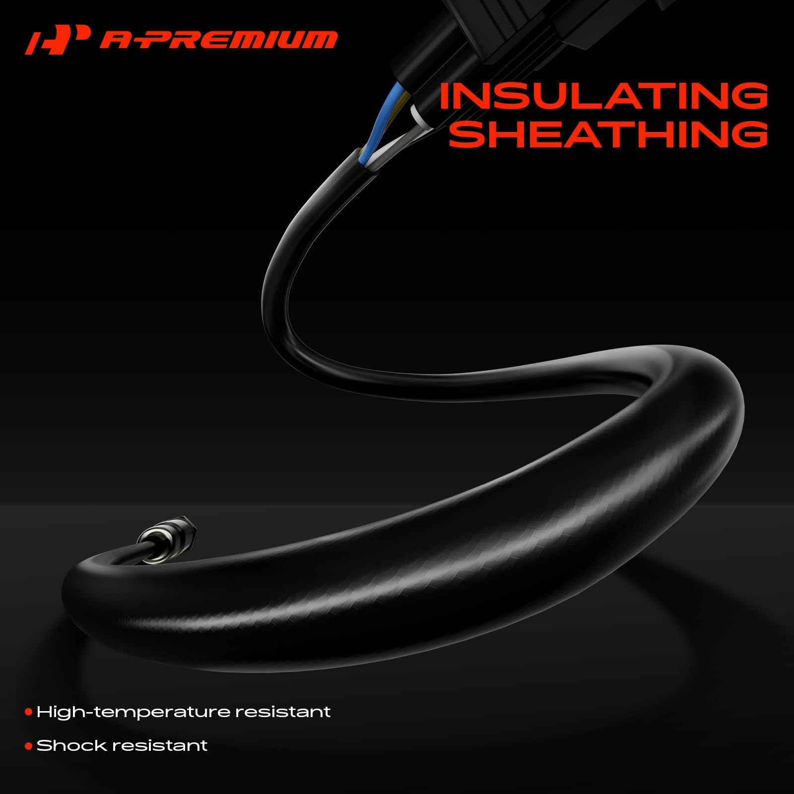 A-Premium downstream sensor fitted to exhaust for stable emissions sensing