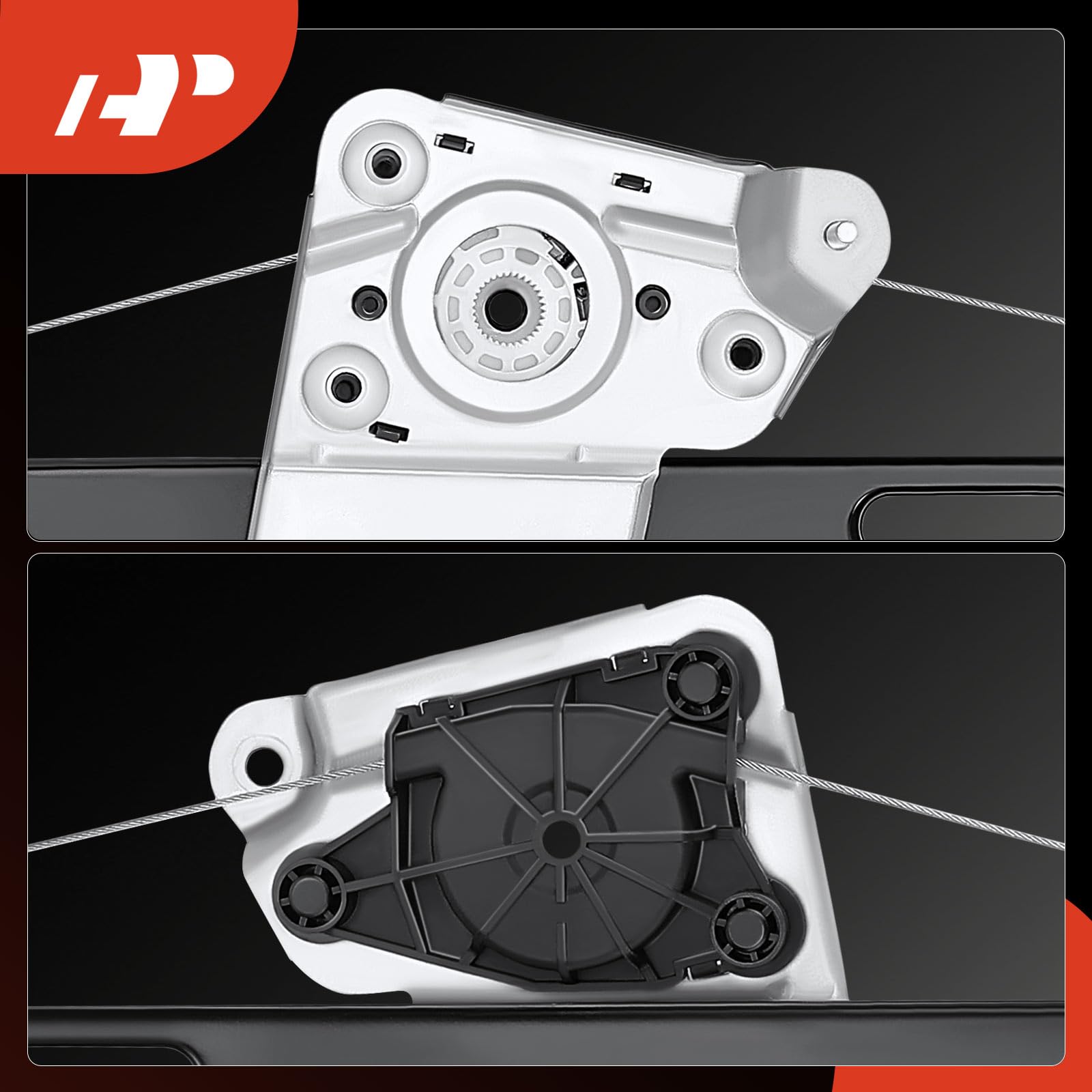 A-Premium regulator installed in door frame for easier DIY replacement benefit