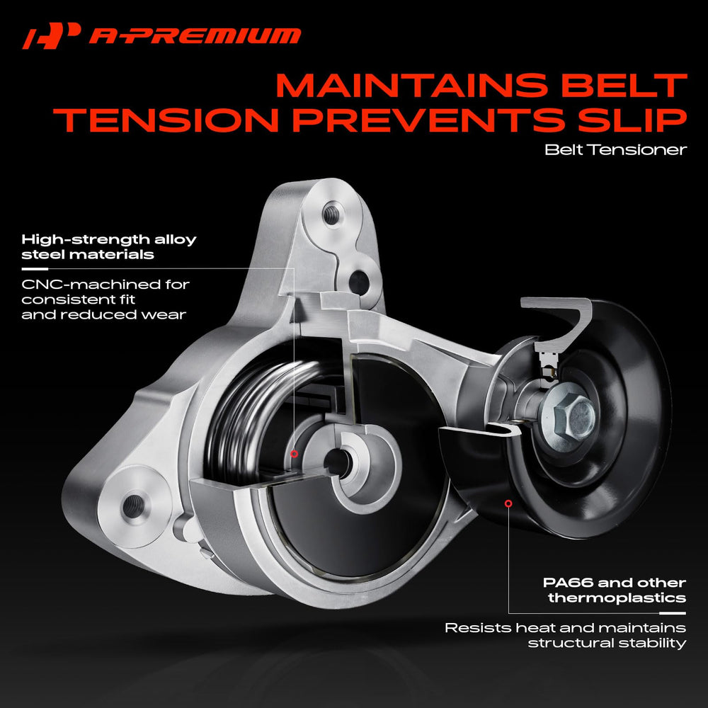 A-Premium installed in engine bay demonstrating correct OEM-style fitment