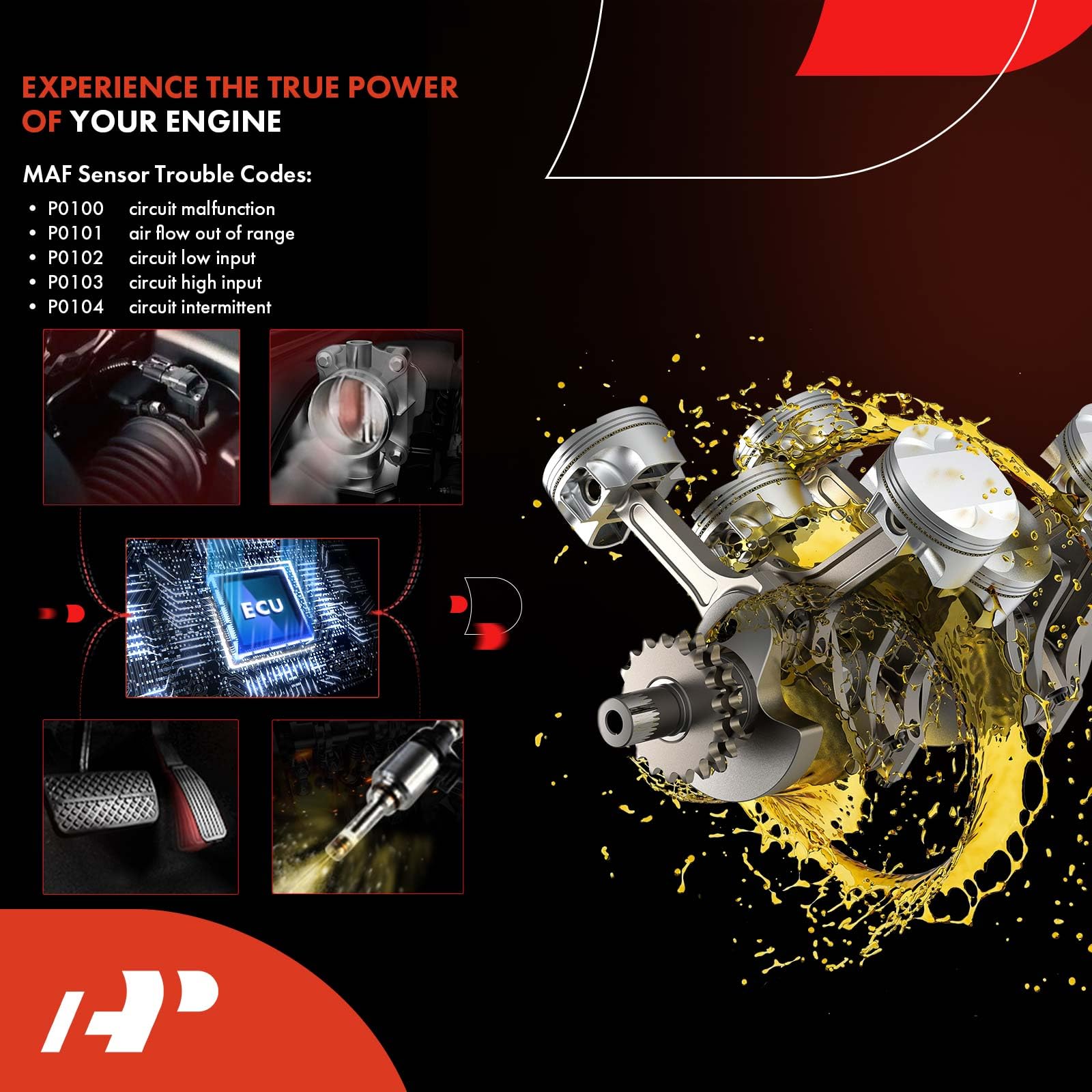 A-Premium sensor installed in engine bay illustrating straightforward replacement